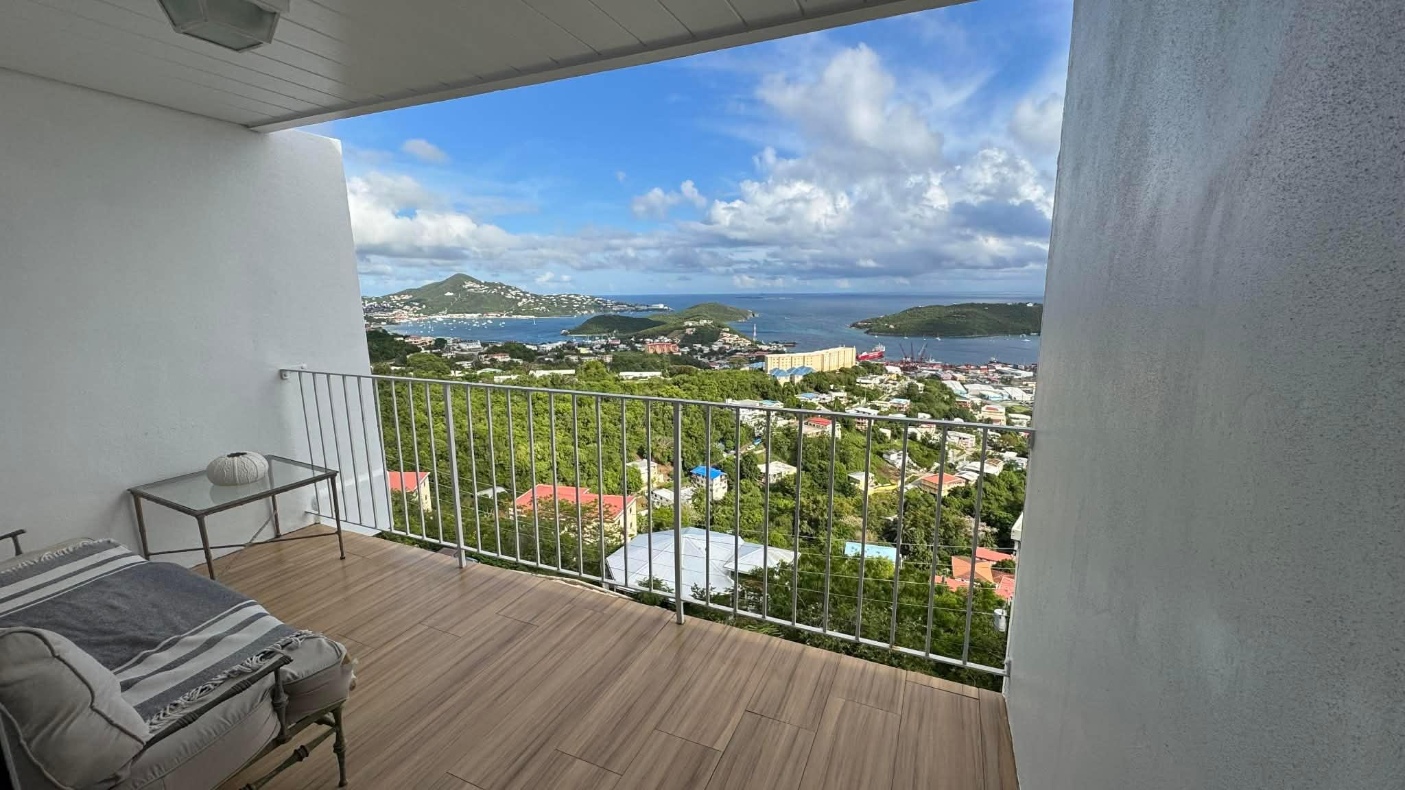 Balcony view of room 5