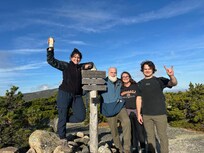 Concurring Precipice trail