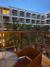 The view from room 405