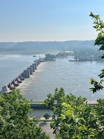 Lock 11 on Mississippi River.