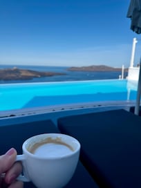 View from our balcony