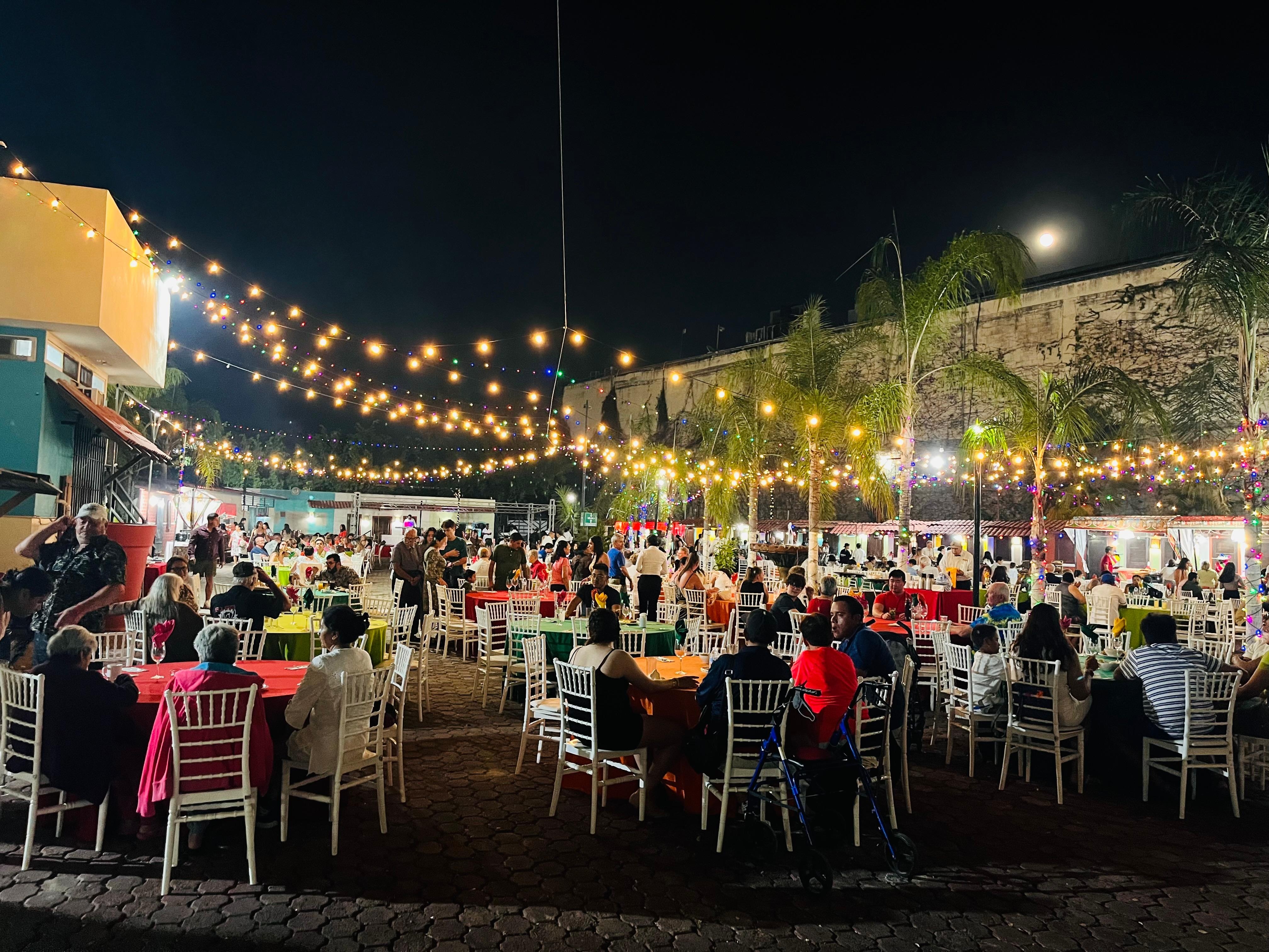 Two nights a week they have an outdoor dinner/live music