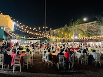 Two nights a week they have an outdoor dinner/live music