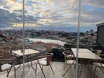 Aussicht vom Frühstück