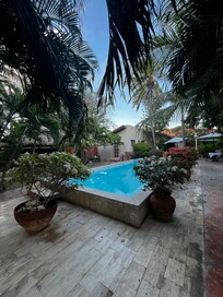 Private pool in the gardens