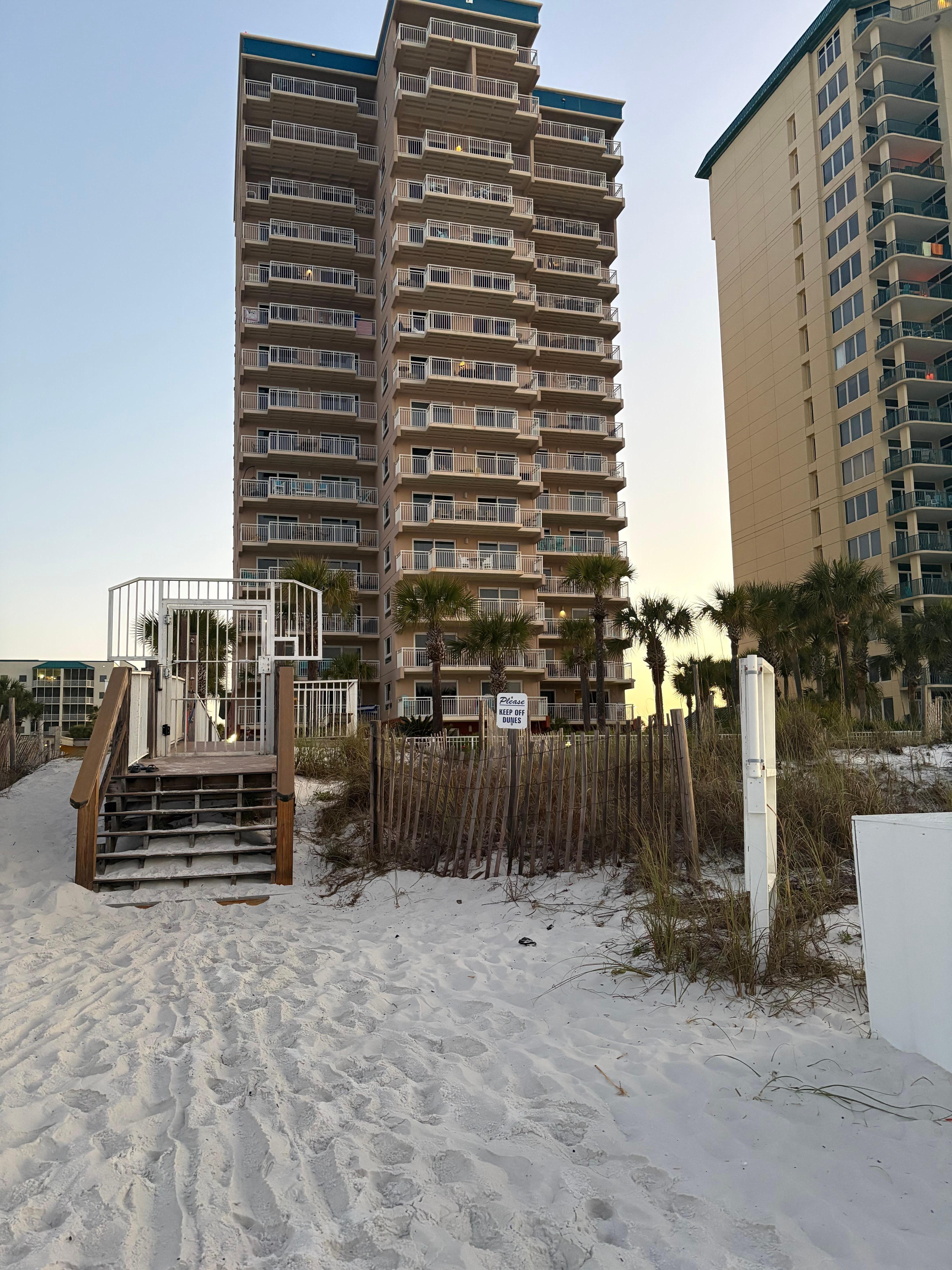Condo from beach