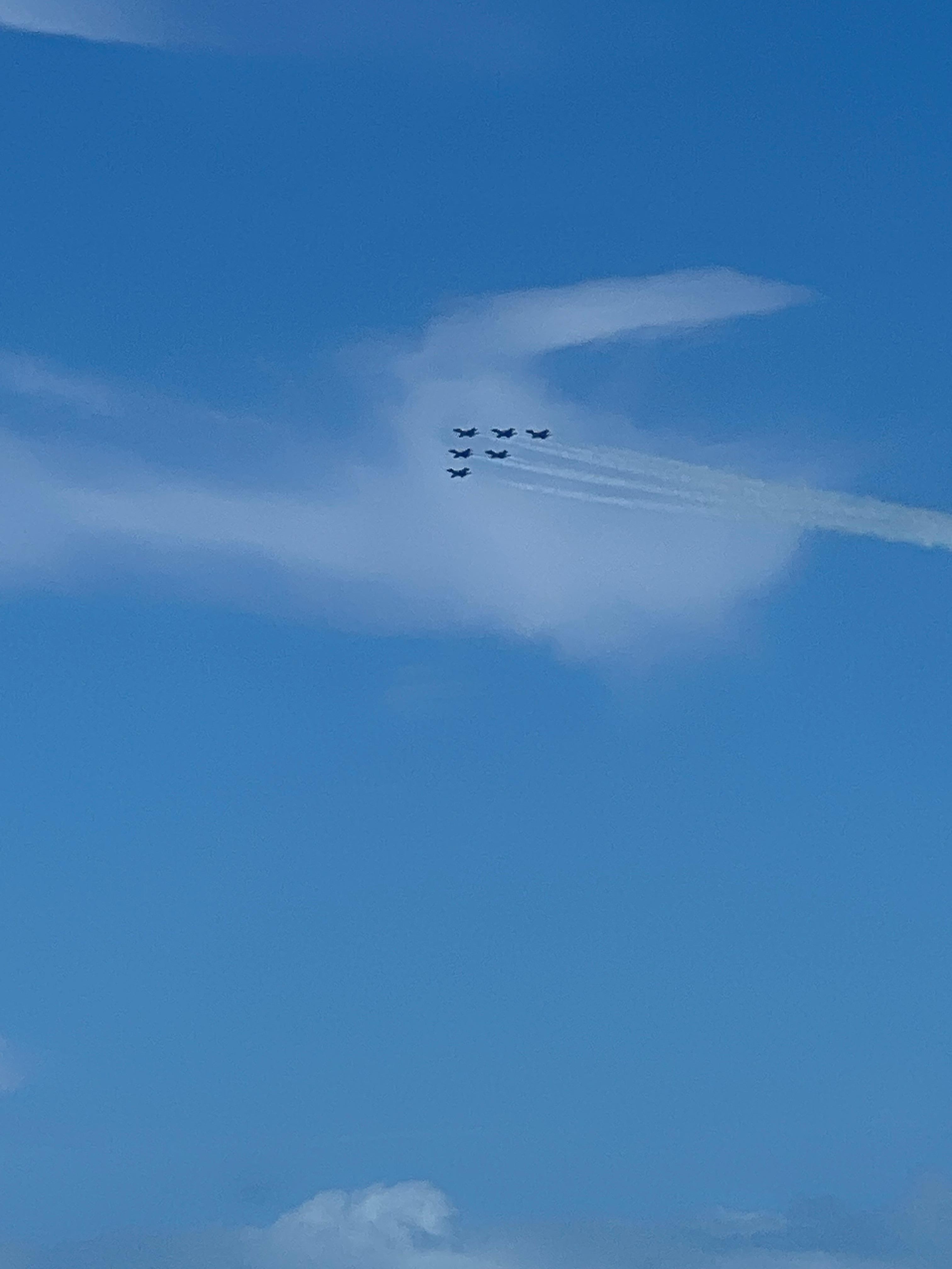 My oceanfront room was perfect for the airshow!