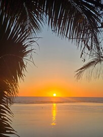 sunset in paradise
