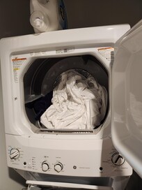 Dryer was left full.