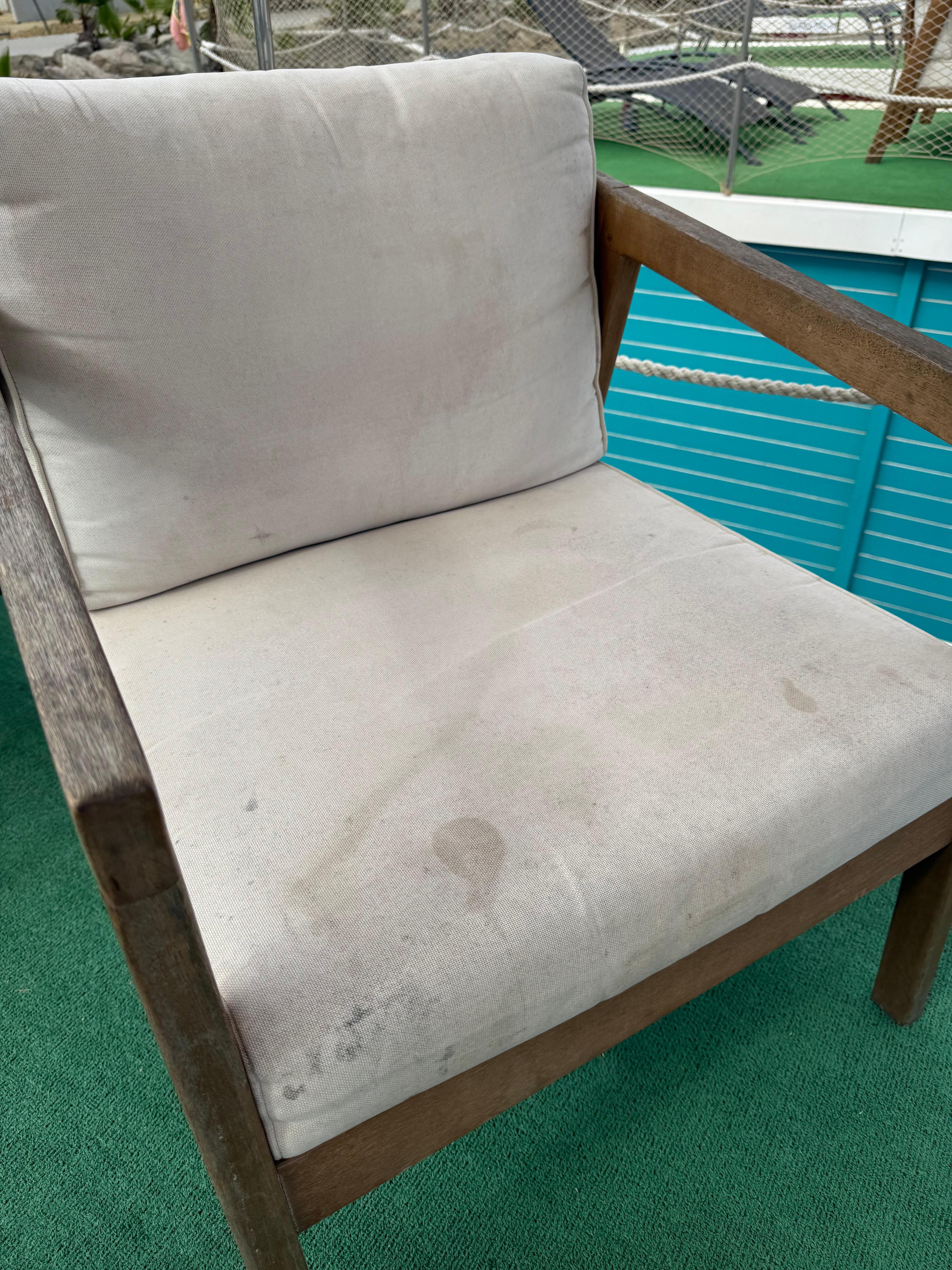 Begynner å bli slitt/skittent