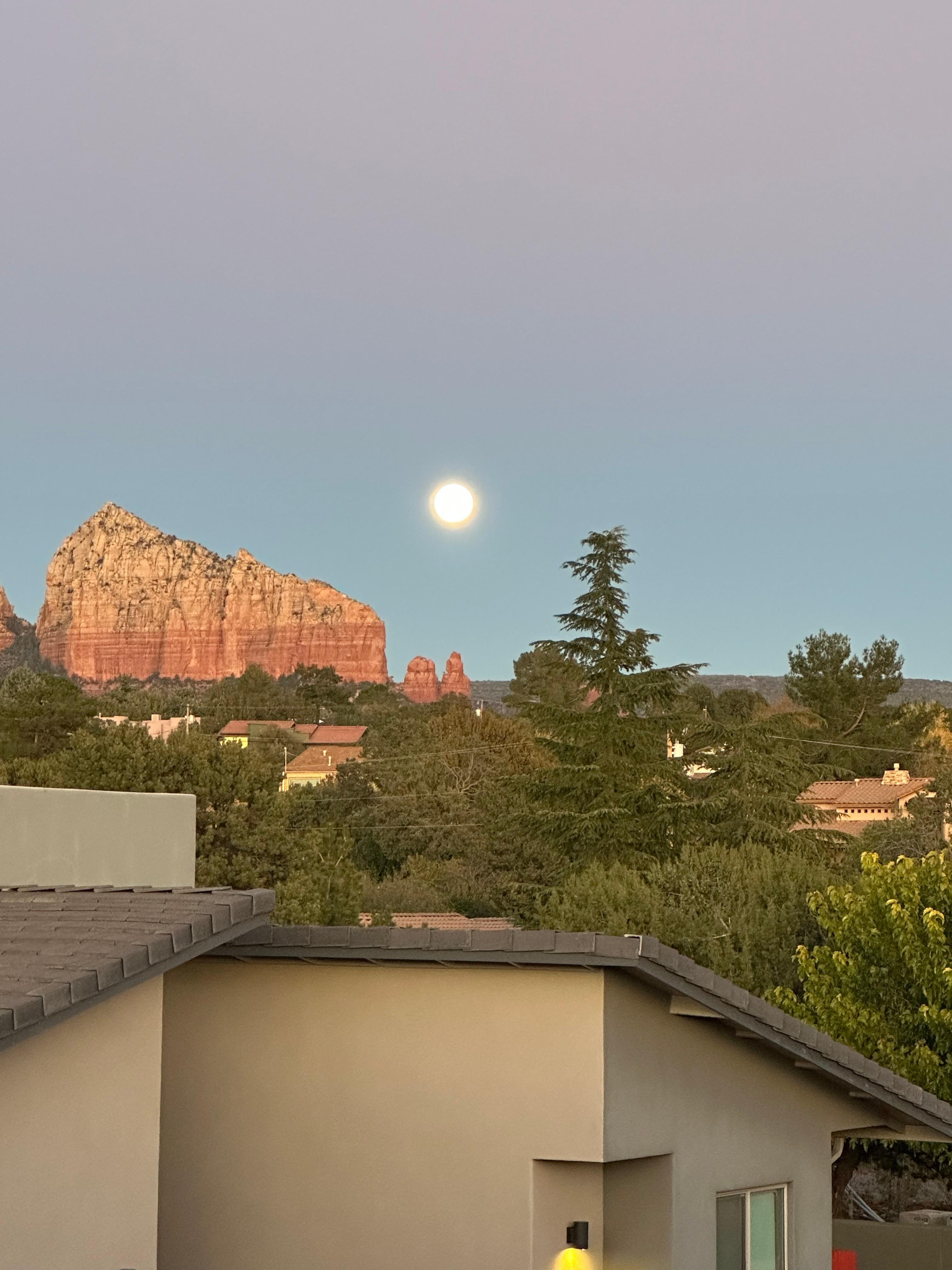 Moonlight in Sedona
