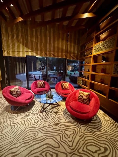 Downstairs casual restaurant