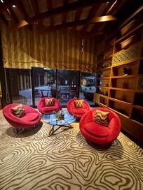 Downstairs casual restaurant