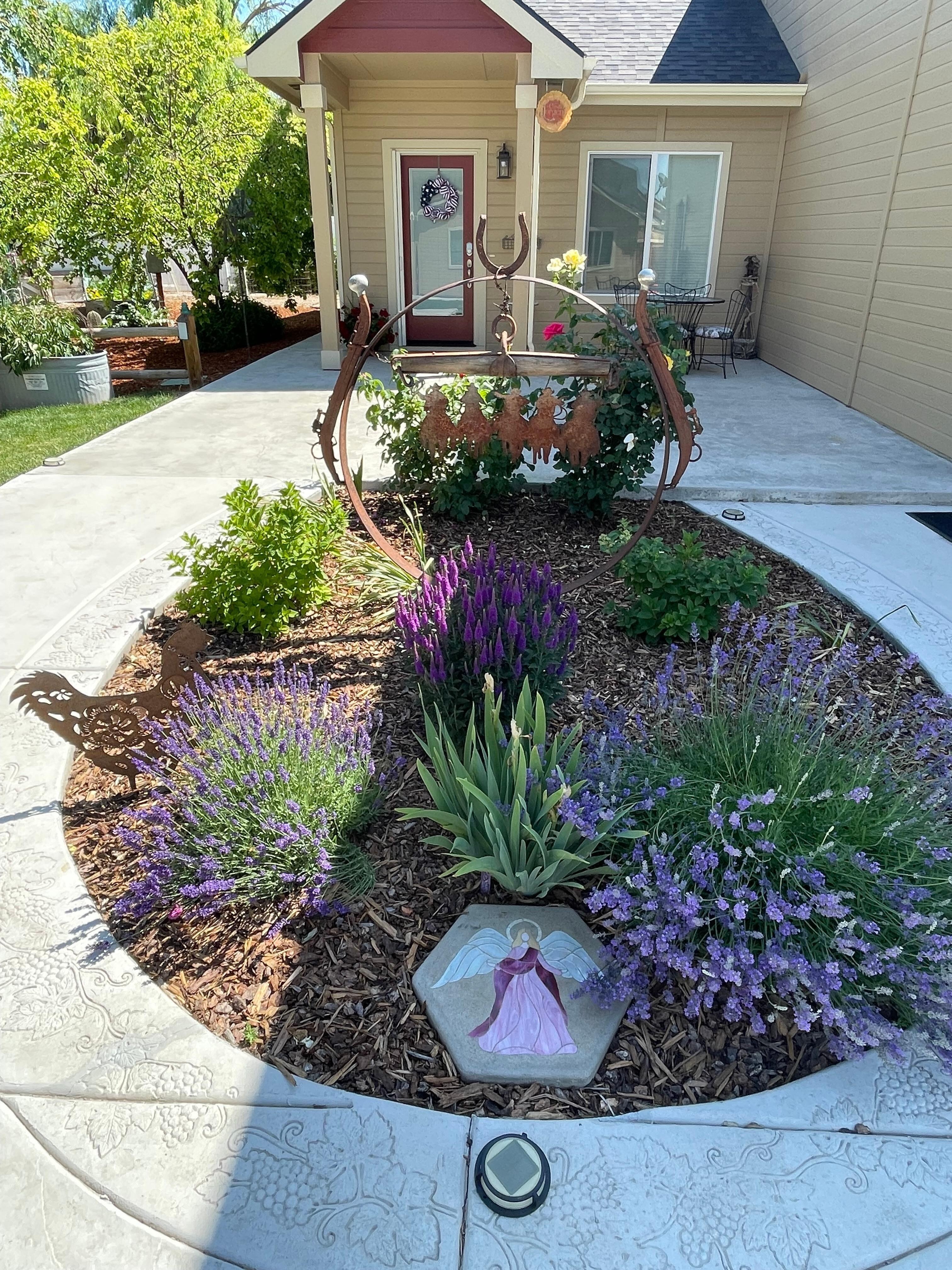 Front door & garden
