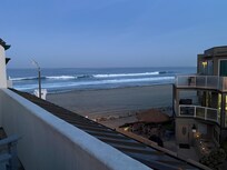 View to ocean from upstairs master beautiful