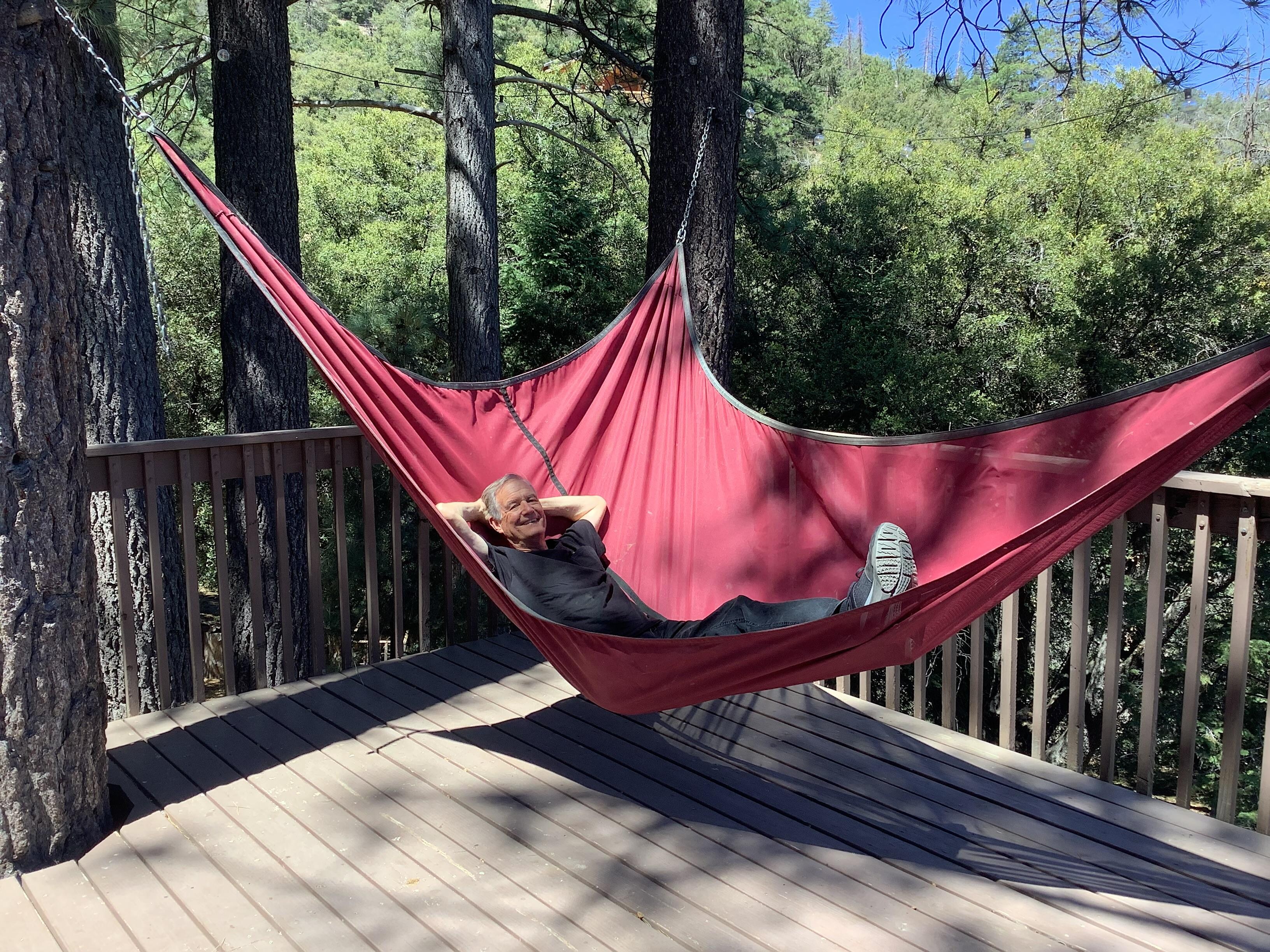 Hammock on the deck