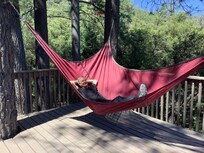 Hammock on the deck