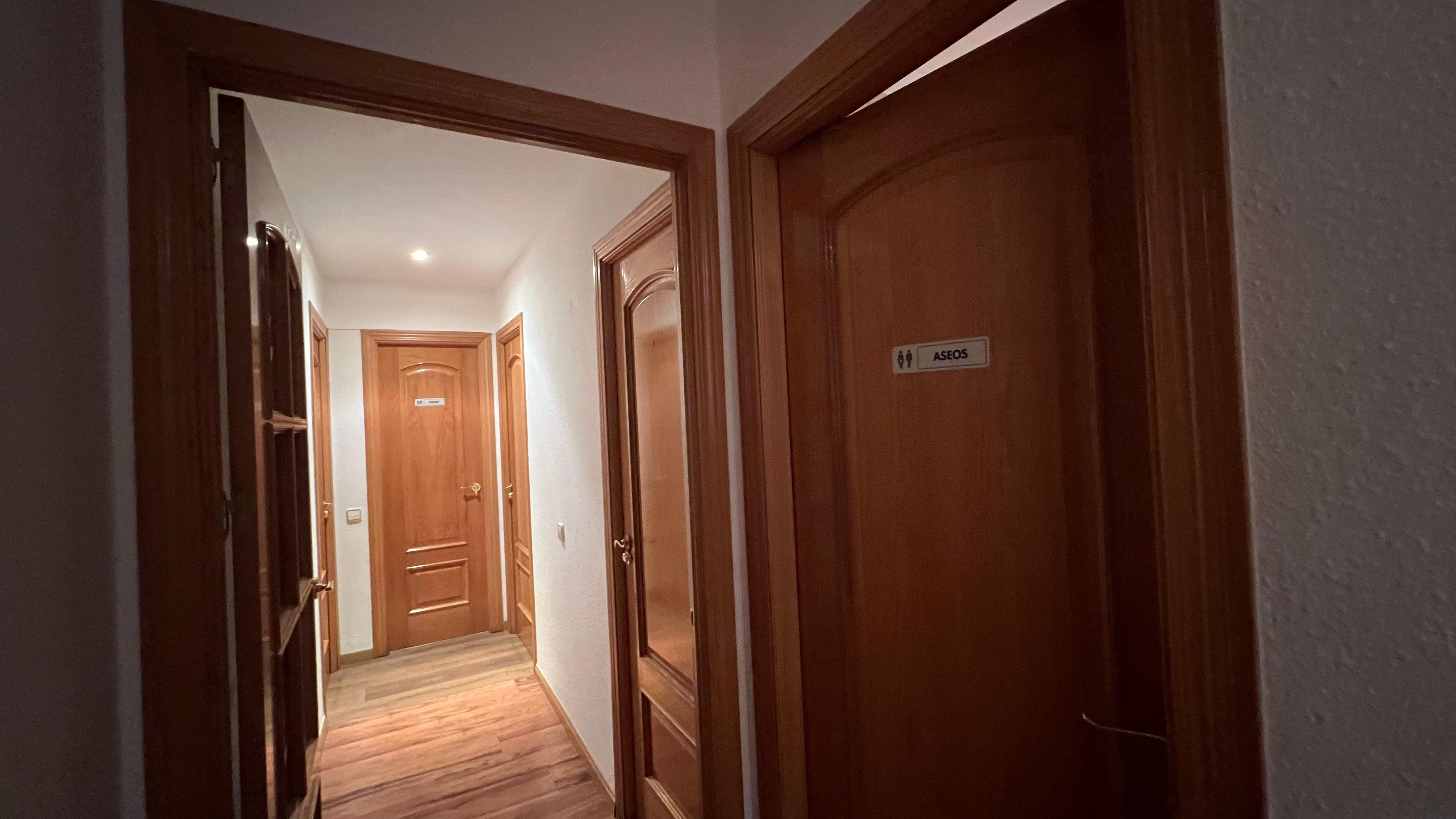 Two bathrooms to share with other renters, both have showers and door locks