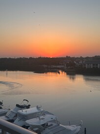 Sunrise from the patio