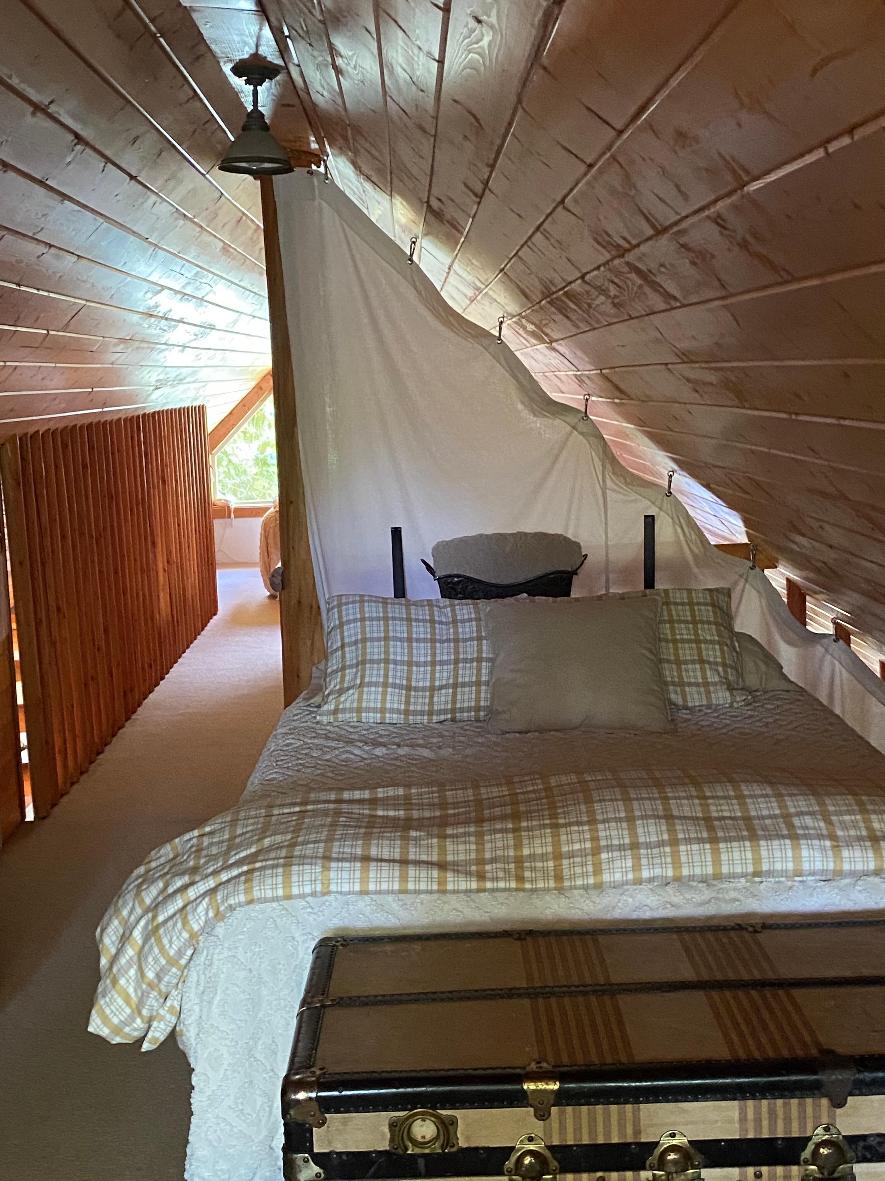 Looking towards the second bedroom 
