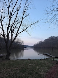 The first day of spring at the lake house
