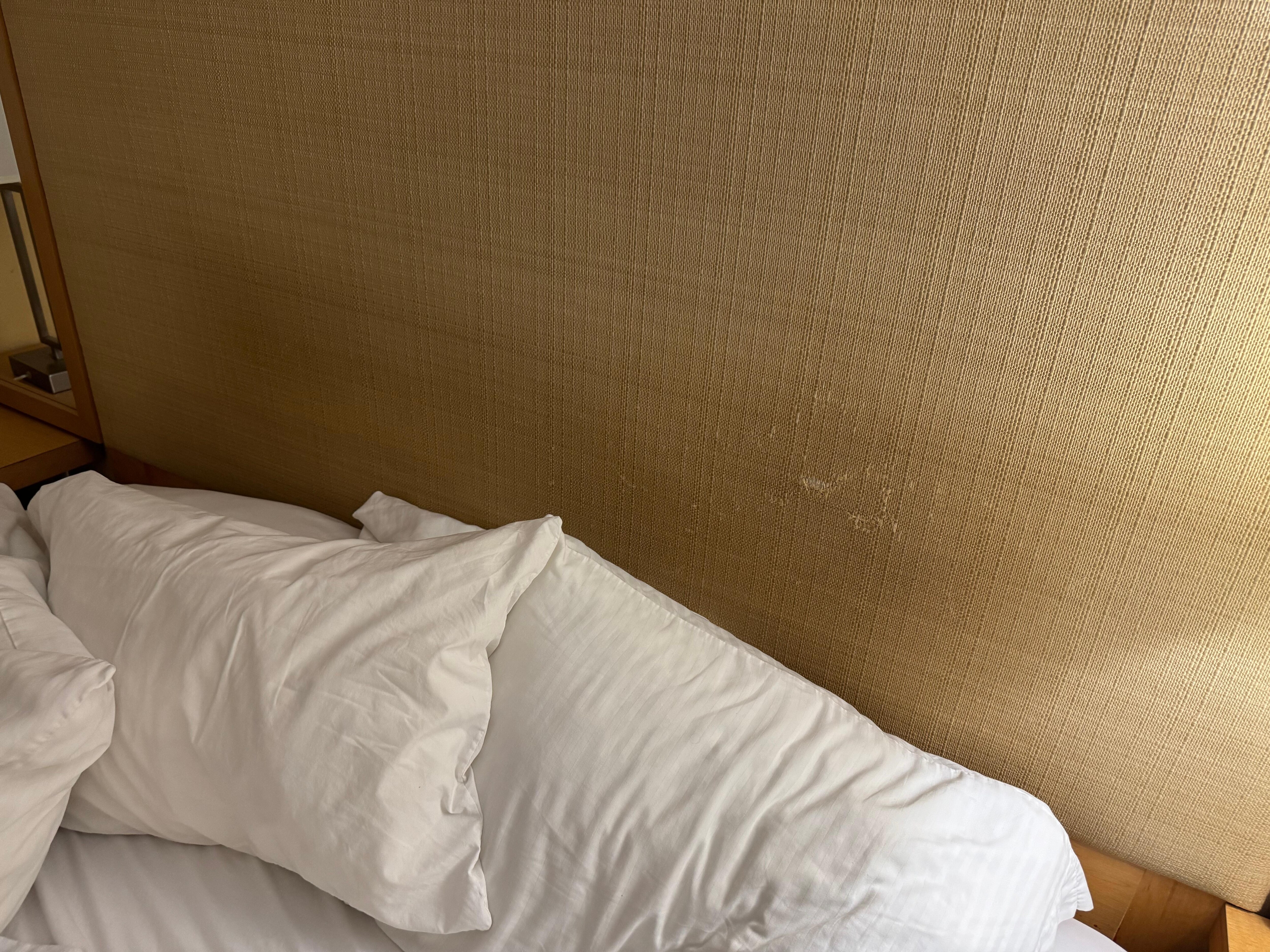 Dirty headboard 