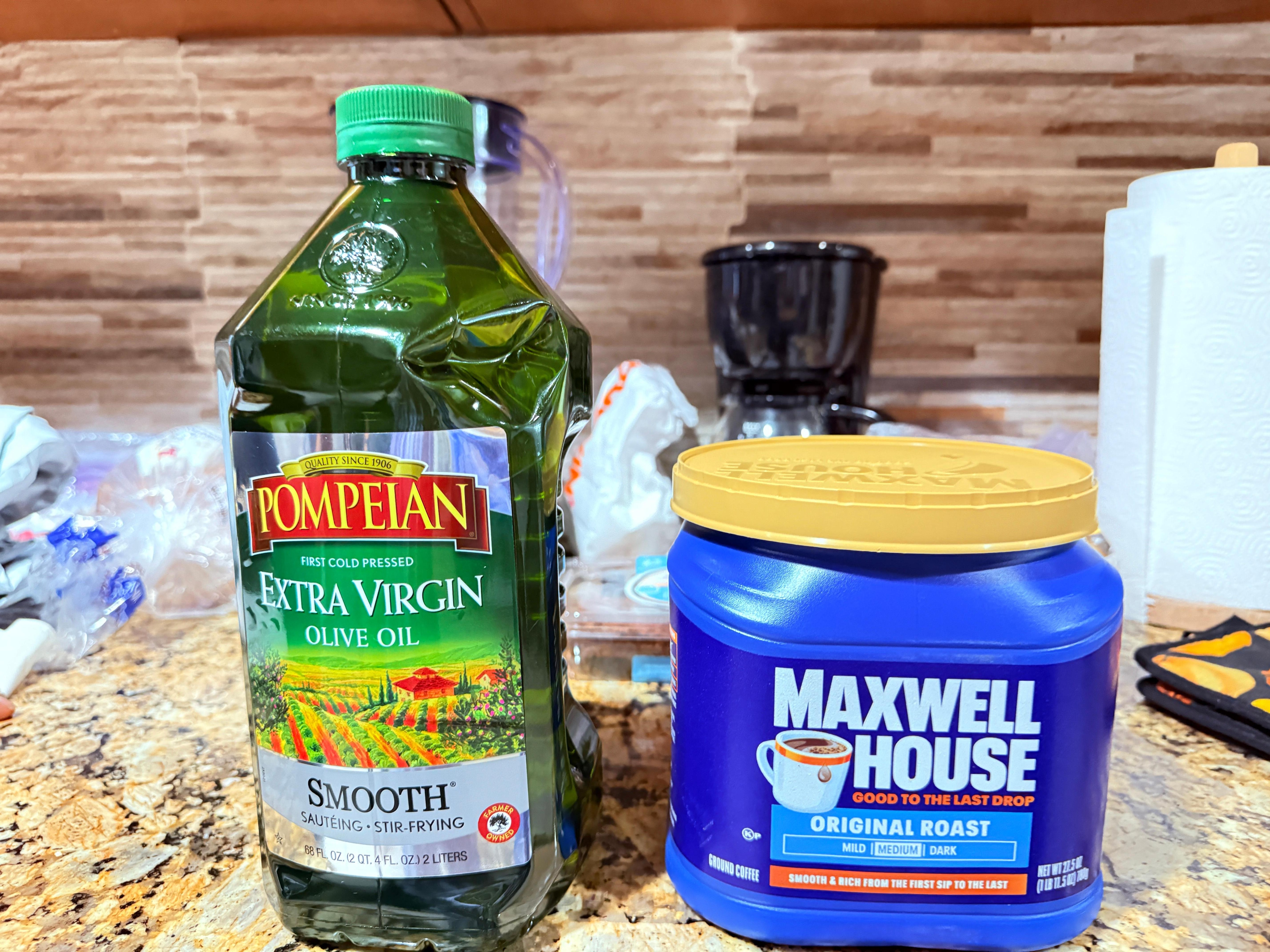 Olive Oil and Coffee delivered when asked for it!