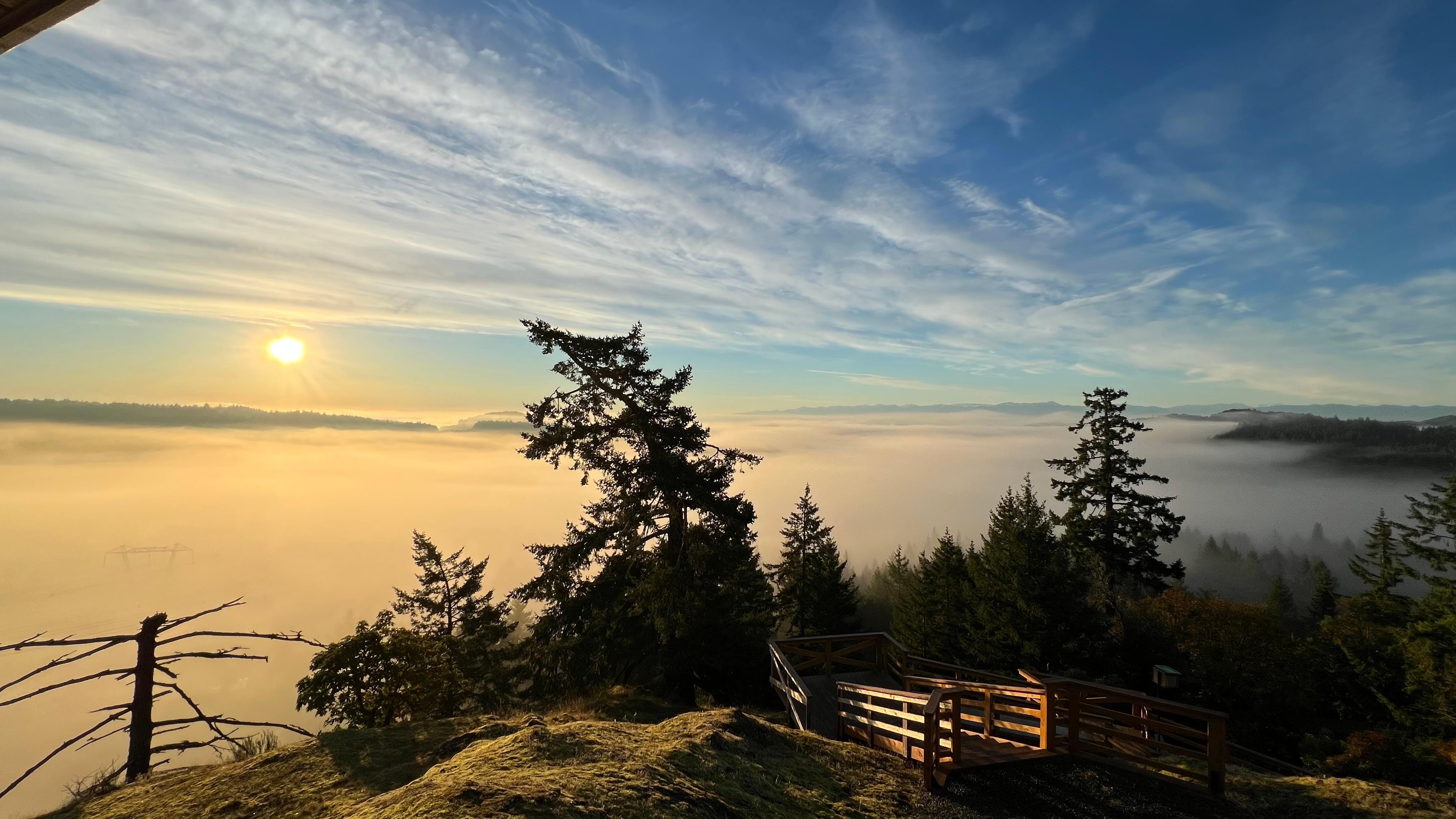 Early October sunrise 