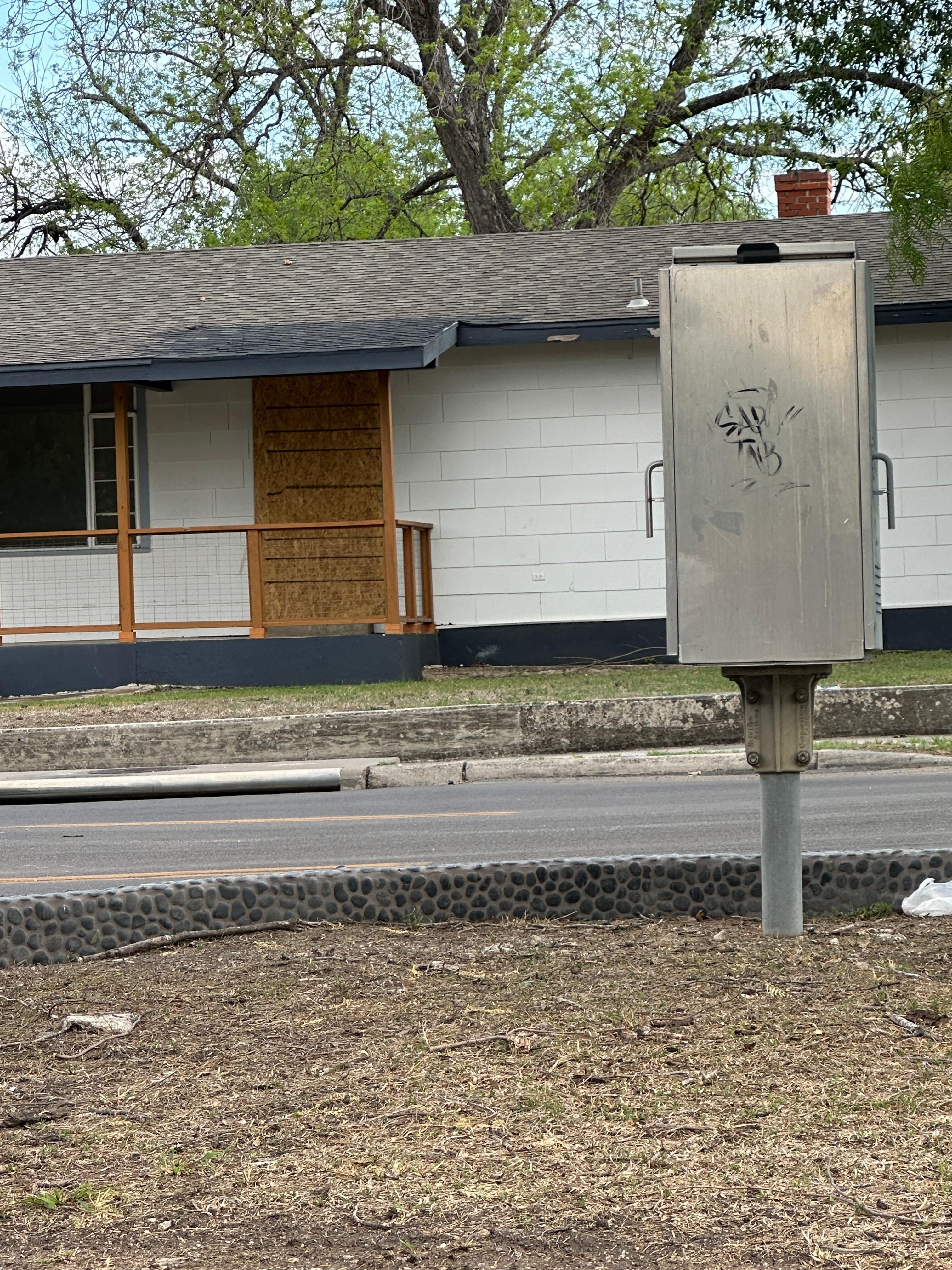 Boarded house