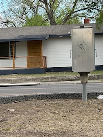 Boarded house
