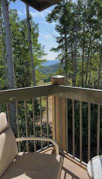 View from private bedroom deck