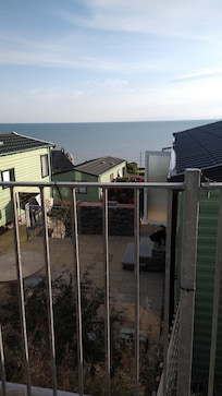 The view from the caravan