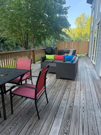 Plenty of room on the back porch.