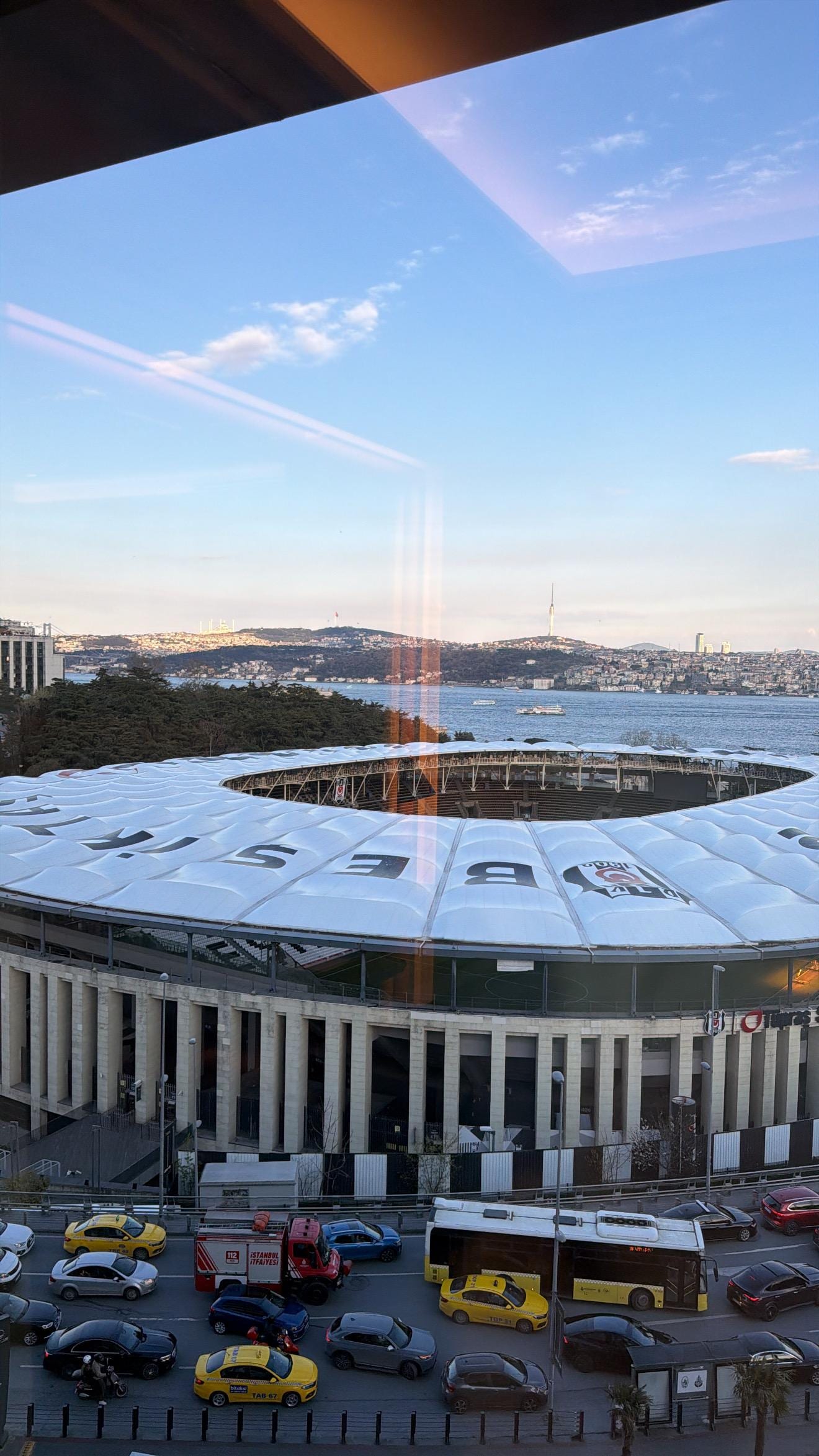 Hotel with very nice view options to the bosphorus 
