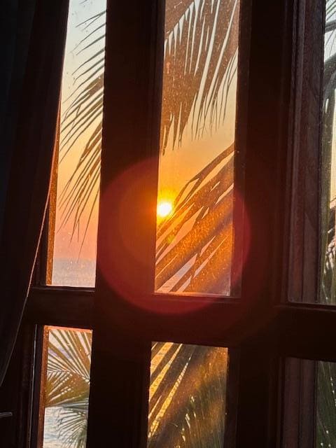 Sunrise from Second Floor apartment.