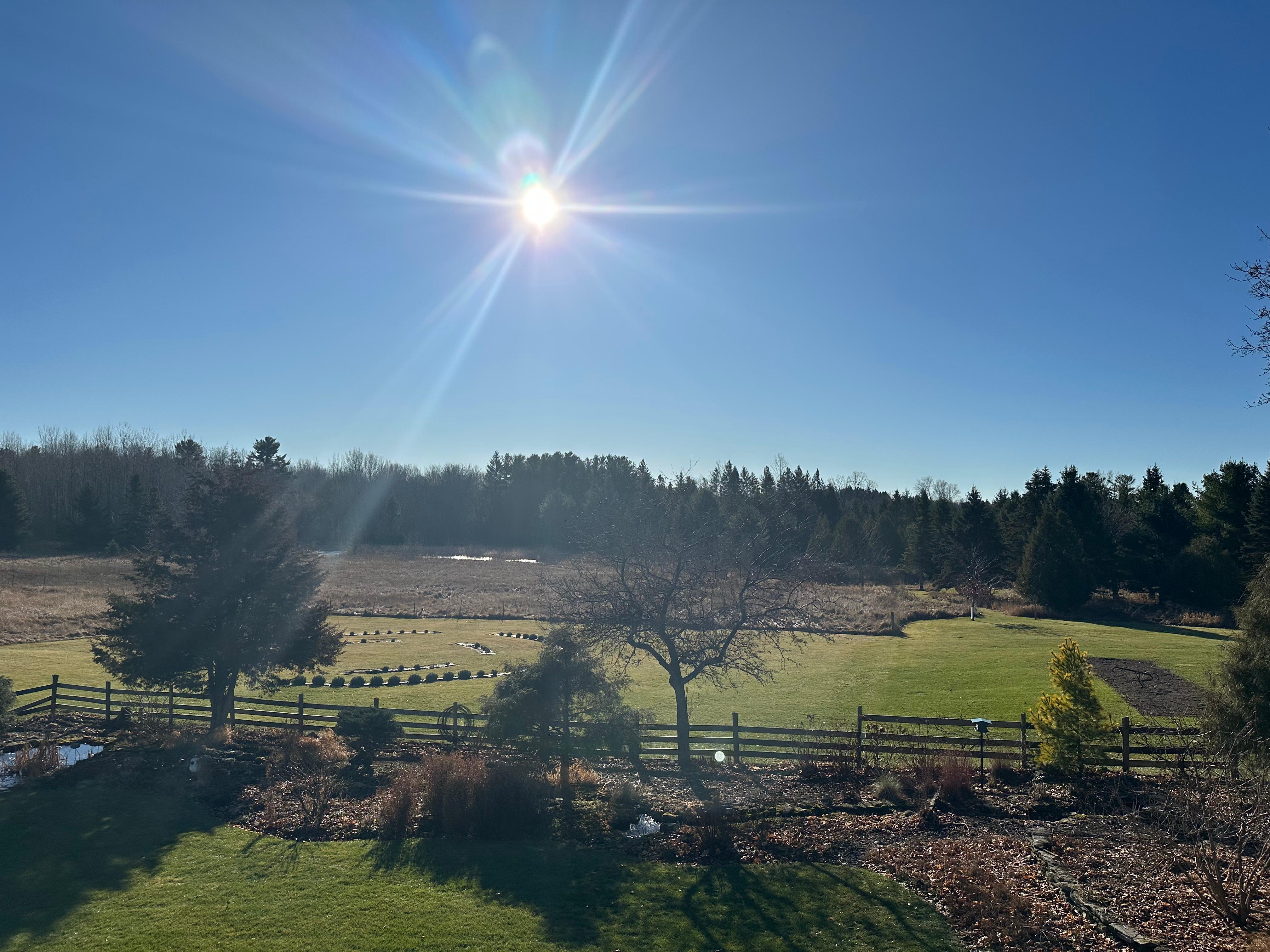 View from the balcony