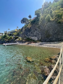 View from the beach
