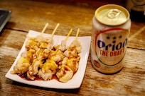 야키토리랑 오리온 맥주