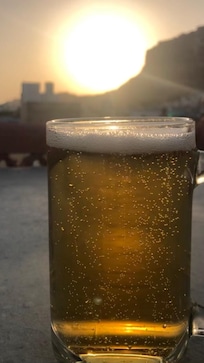 Rooftop refreshments