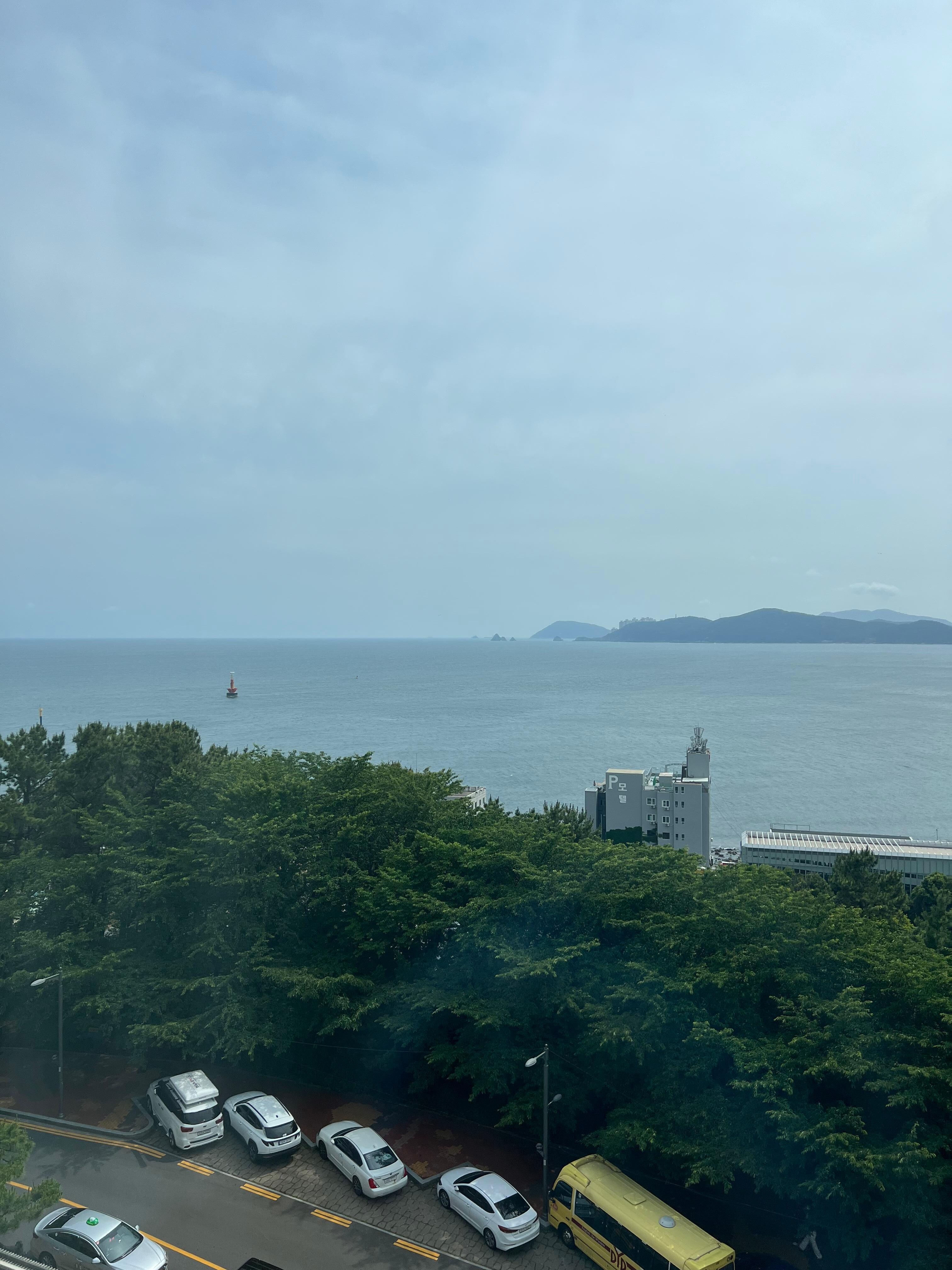 미포 청사퍼 방향 오션뷰