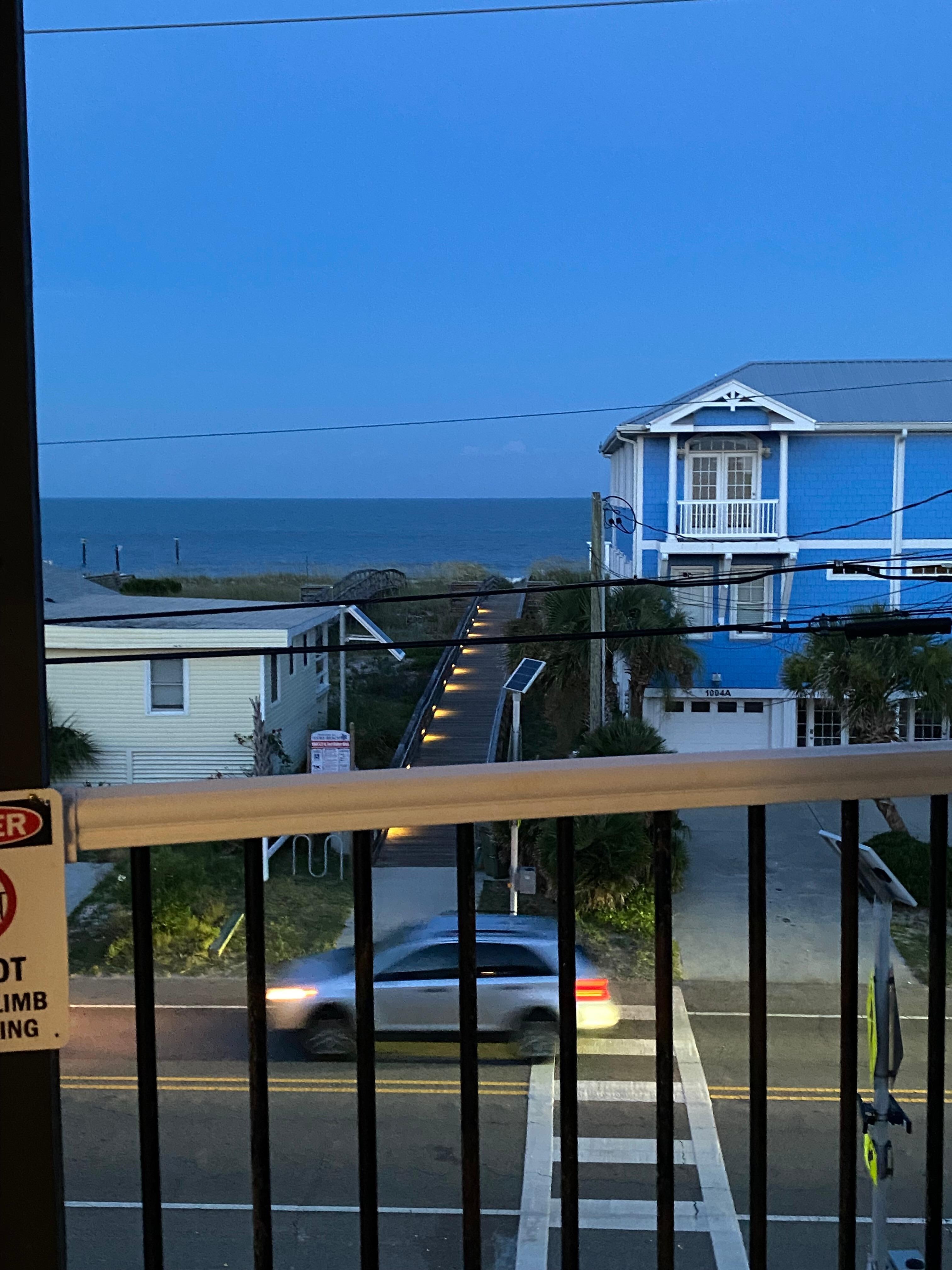 Crosswalk to the beach. 