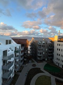 Deluxe King Room view. With balcony access