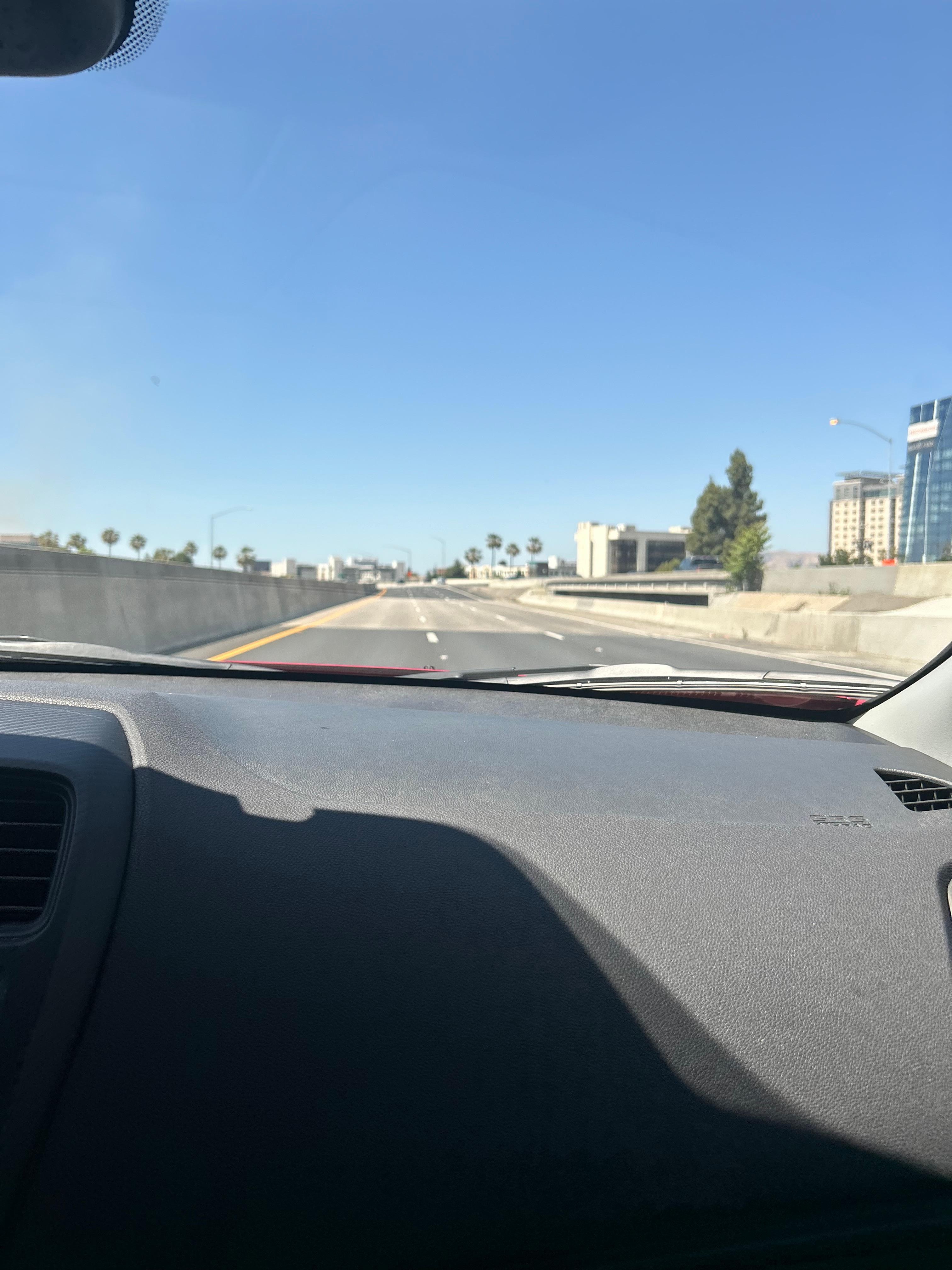Every time you leave for food like inn n out, target or quick commodities you drive all the way around