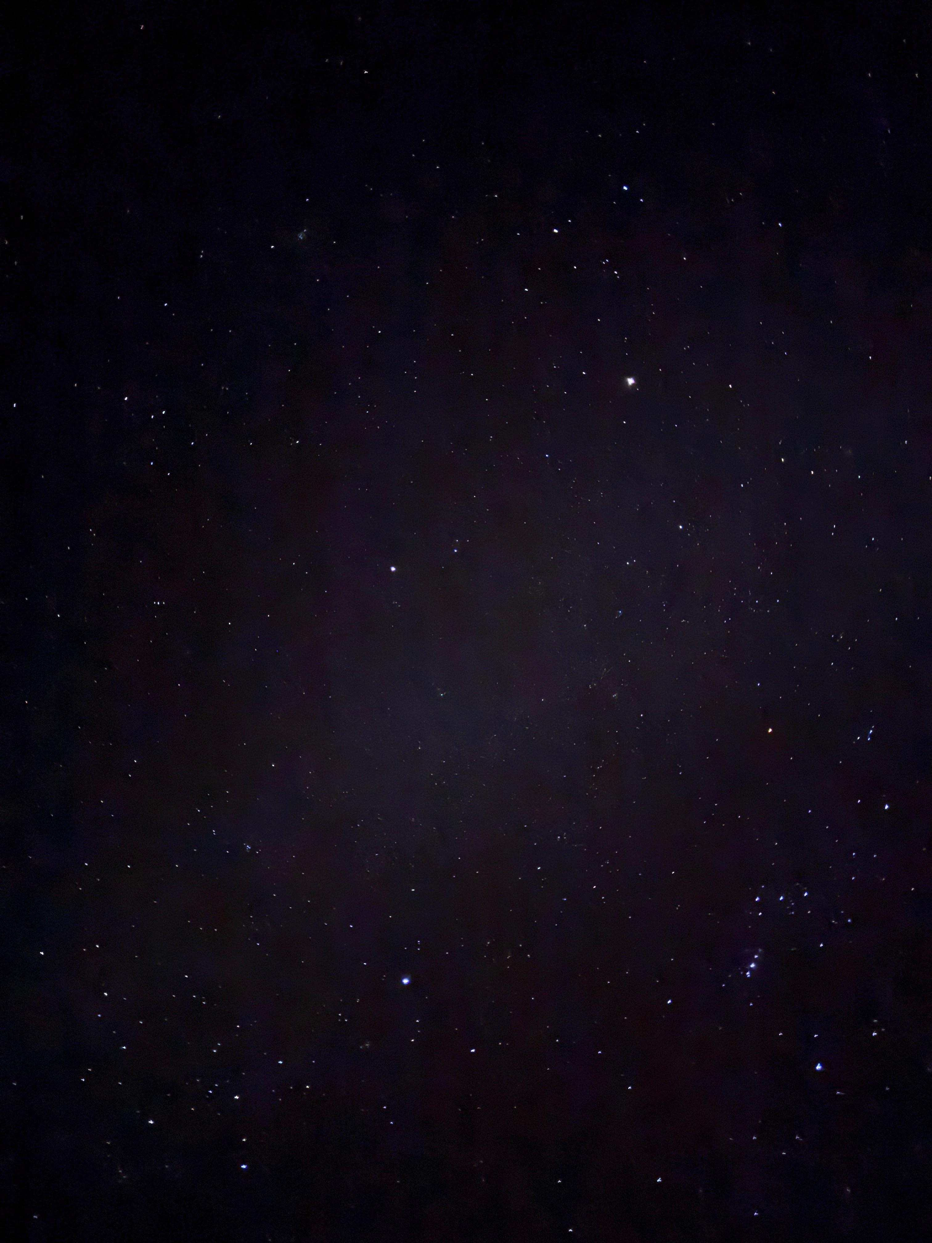 Amazing view of stars at night. Picture taken with phone. 