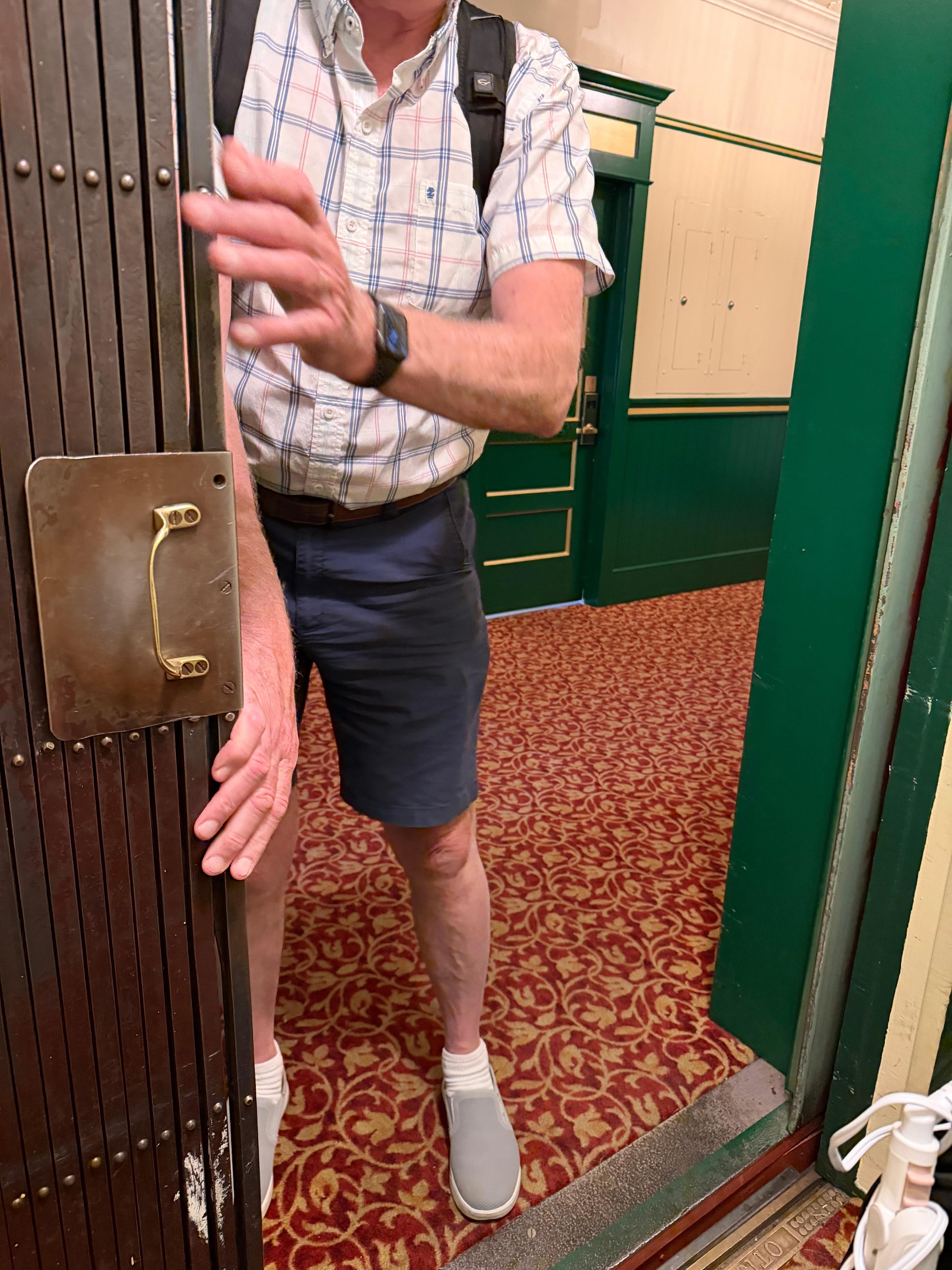 Vintage Otis elevator.