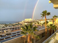 Ausblick vom Balkon, Zimmer 725.