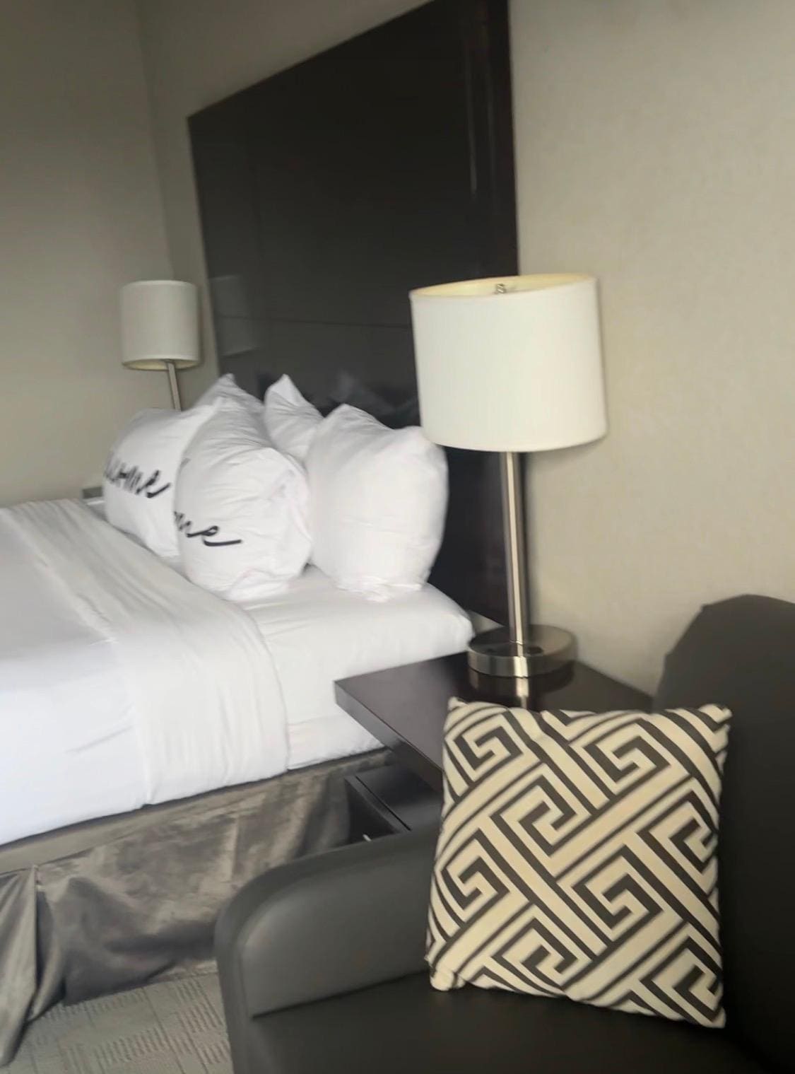 The sofa turns into a bed. 