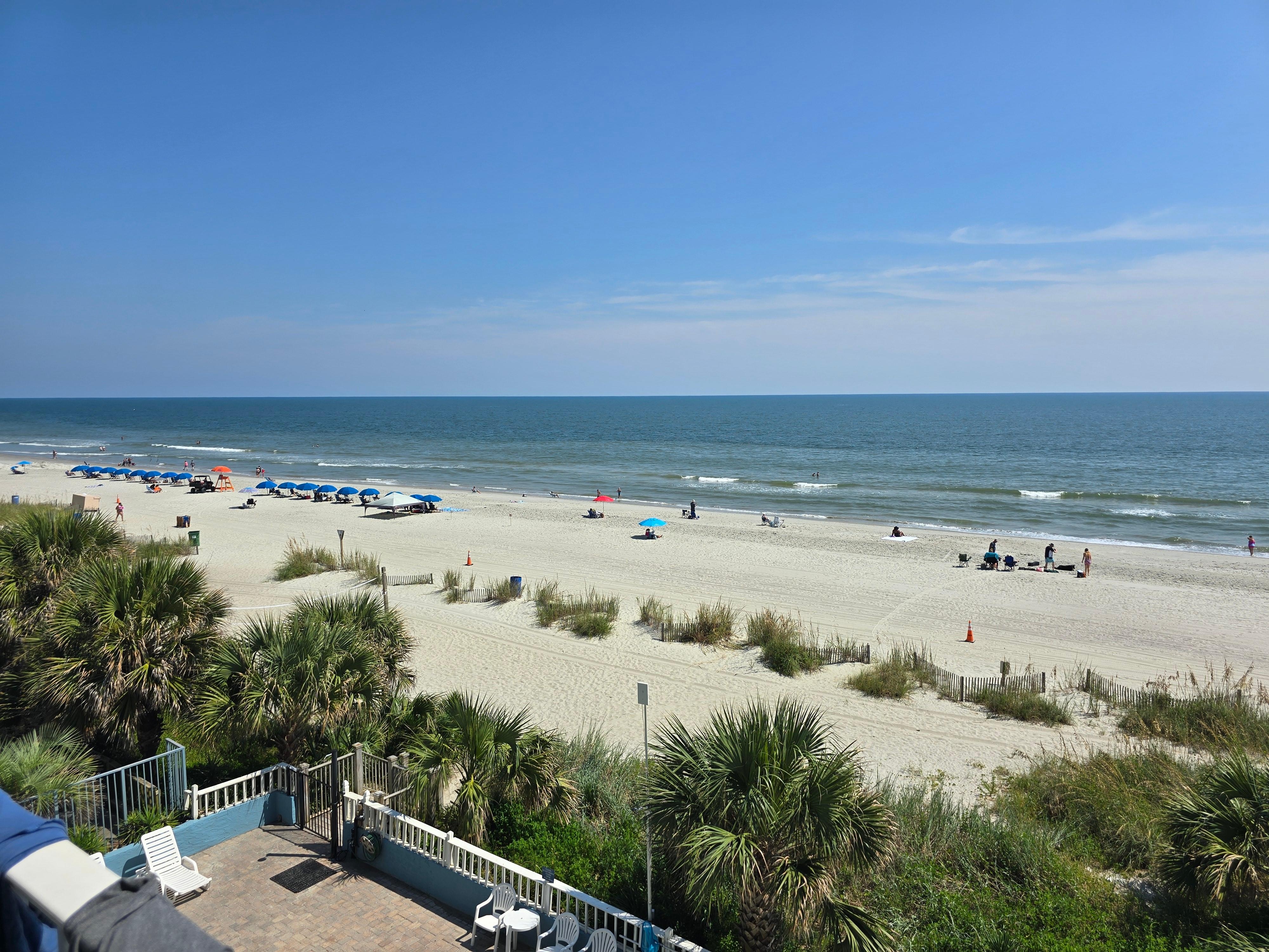 The view from our two queen bed room.