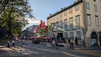 Hotel Manoir Morgan. Great location.