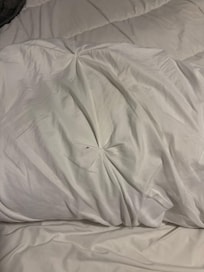 Pilllow case upon arrival